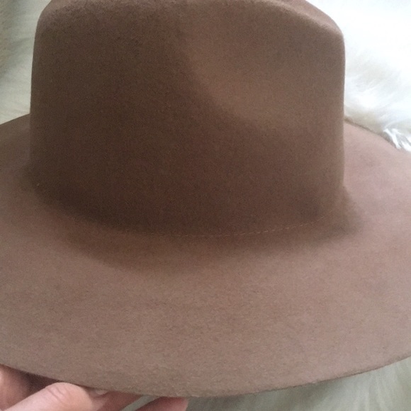 LAST 1️⃣ Camel Wide Brim Panama Hat - Picture 7 of 8